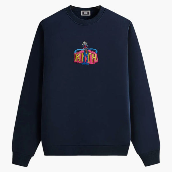 Kith X Sesame Street Super Grover Nelson Crewneck Nocturnal