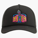 Kith x Sesame Street Super Grover Nolan Trucker Cap Black