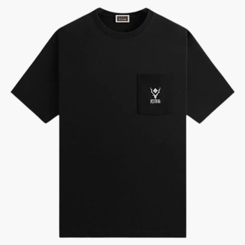 Kith X South2 West8 Columbia City Pocket Tee Black