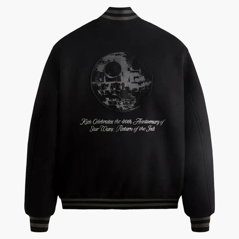 Kith X Star Wars Anniversary Varsity Jacket Black Ph