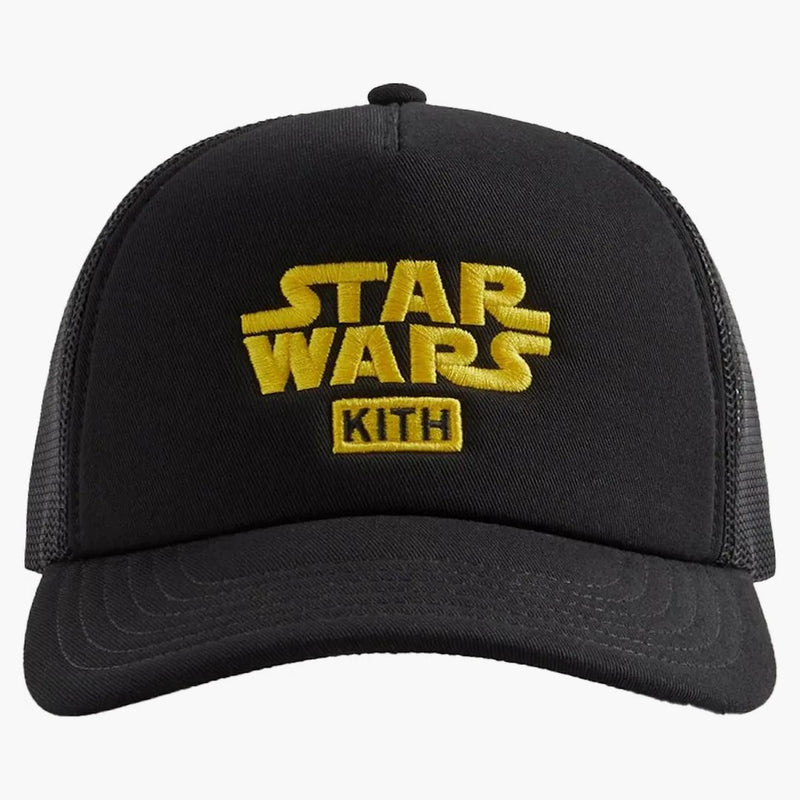 Kith X Star Wars Cotton Twill Foam Trucker Hat Black Ph