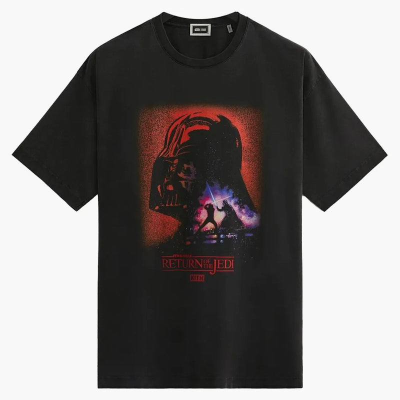 Kith X Star Wars Darth Vader Poster Vintage Tee Black Ph