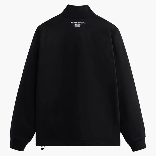 Kith X Star Wars Darth Vader Quarter Zip Black Ph