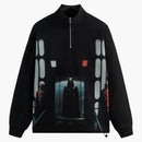 Kith X Star Wars Darth Vader Quarter Zip Black Ph