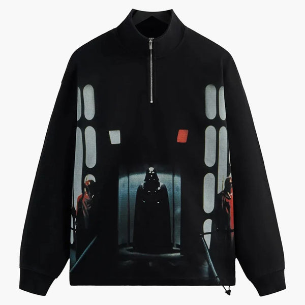 Kith X Star Wars Darth Vader Quarter Zip Black Ph