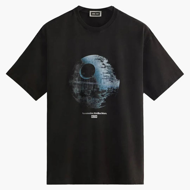 Kith X Star Wars Death Star Tee Black Ph
