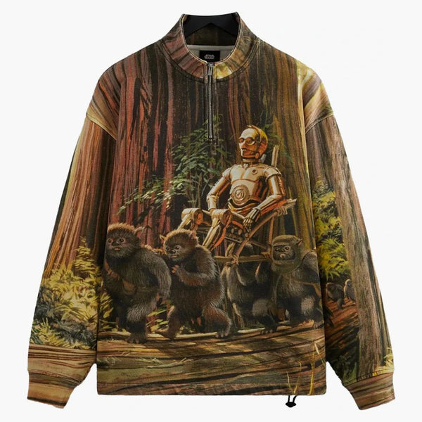 Kith X Star Wars King C-3po Quarter Zip Terra Ph