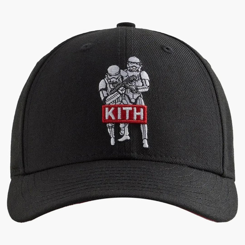 Kith x Star Wars Stormtrooper Box Logo Nowa era 59fifty Low Profile Cap czarny pH