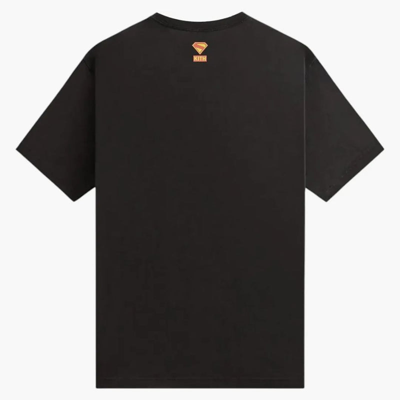 Kith X Superman 2025 Movie Lightning Vintage Tee Black