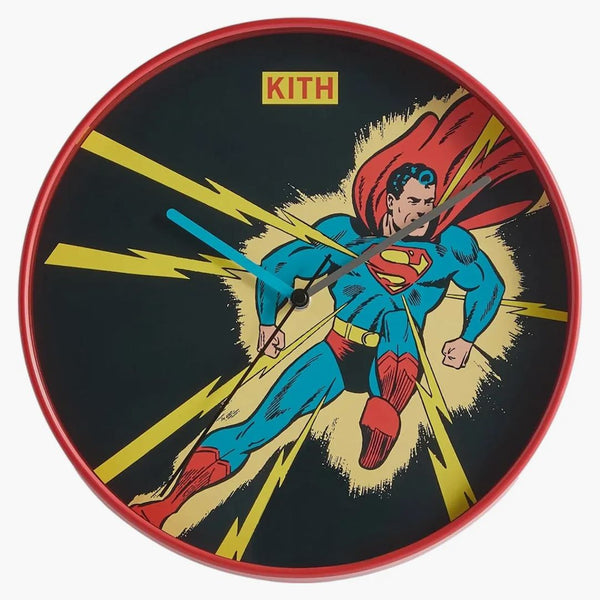 Kith X Superman Lightning Bolt Clock Multi