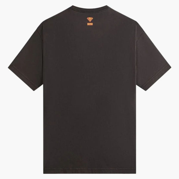 Kith X Superman Lightning Bolt Tee Black