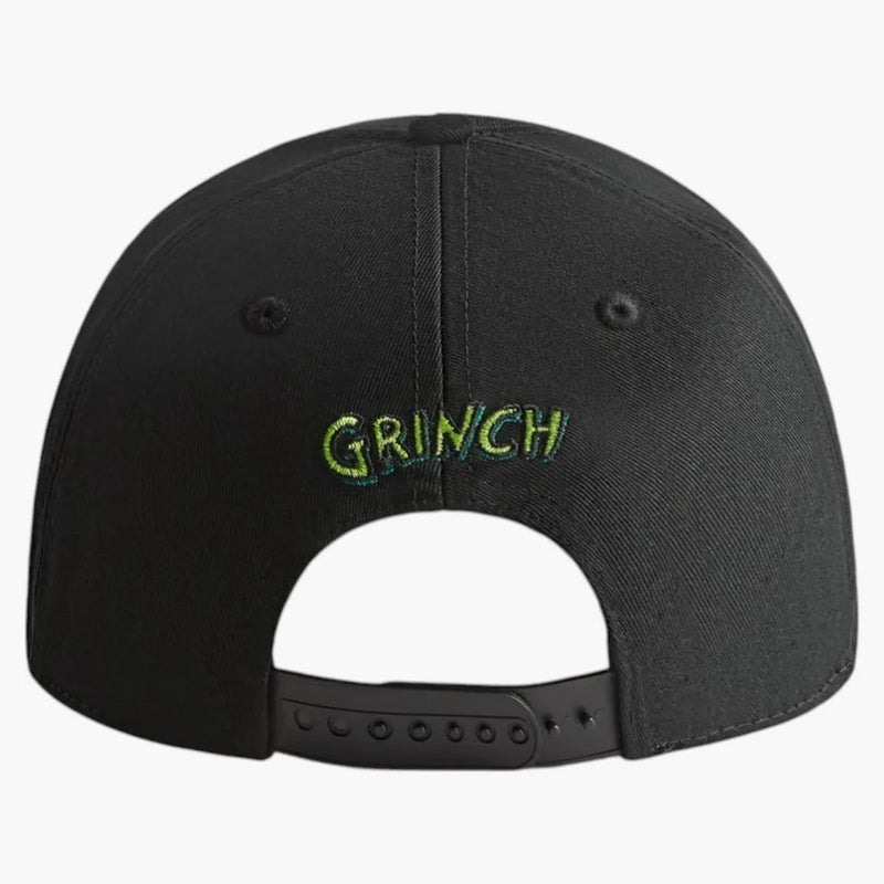 Kith X The Grinch Bay Low Pinch Crown Snapback Black