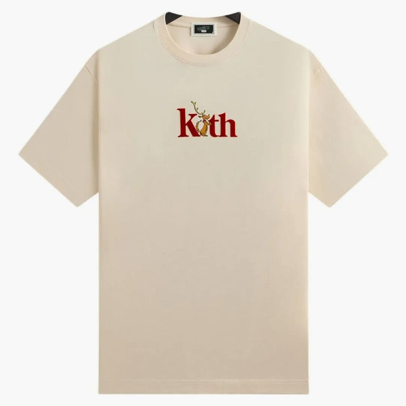 Kith X The Grinch Max Serif Tee Sandrift