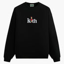 Kith X The Grinch Serif Nelson Crewneck Black Beauty