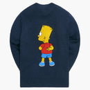 Kith x The Simpsons Bart Intarsia Svetr Navy/Multi