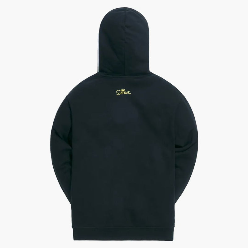 Kith x The Simpsons Bart logo hoodie svart