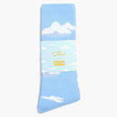 Kith x Simpsonovy mraky ponožky světle modrá