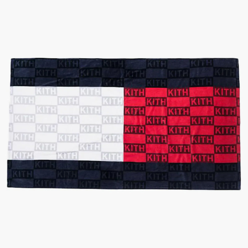 Kith X Tommy Hilfiger Badge Towel Navy/white/red