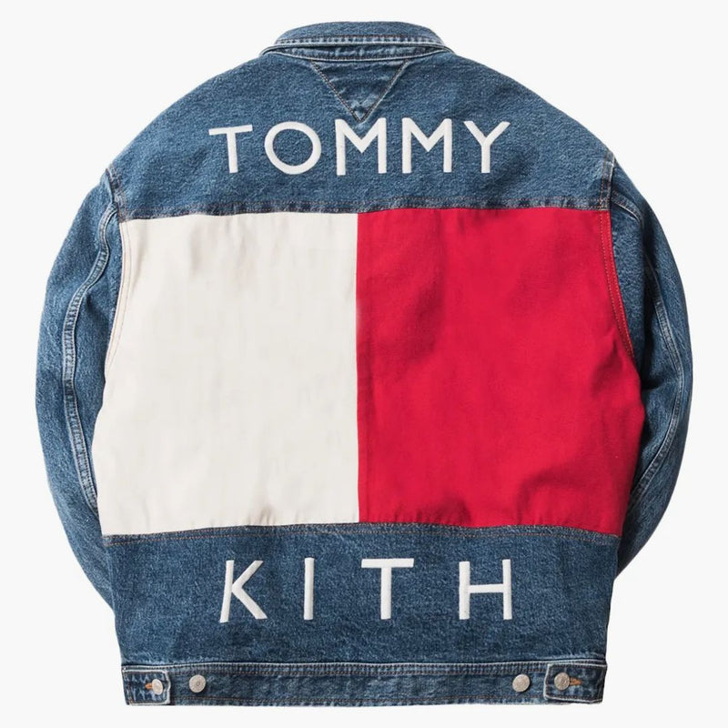 Kith x Tommy Hilfiger Denim Trucker Jacker Vintage Blue