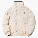 Kith X Tommy Hilfiger reversibel färgblack jacka skog/grädde