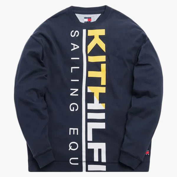 Kith X Tommy Hilfiger Sailing L/s Tee Navy
