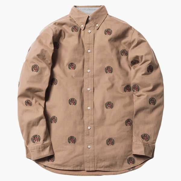 Kith X Tommy Hilfiger Twill Woven Shirt Khaki