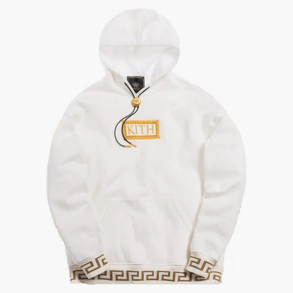 Kith X Versace Bolo Hoodie Off-white