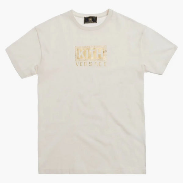 Kith X Versace Greek Key Tee Off-white