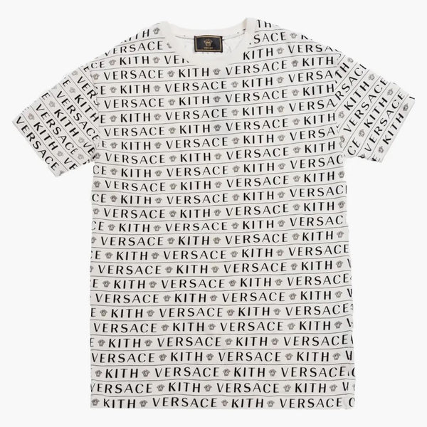 Kith X Versace Monogram Tee Off-white