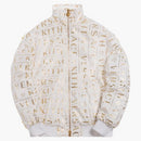 Kith X Versace Monogram Track Jacket White
