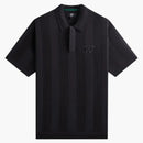 Kith X Wilson Crochet Polo Black
