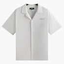 Kith X Wilson Embroidered Mesh Reade Shirt White