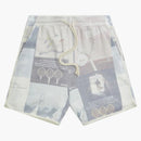 Kith X Wilson Poster Print Jordan Short Multi