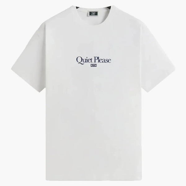 Kith X Wilson Quiet Please Tee White