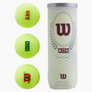 Kith x Wilson Pravidelná služba tenisového míče sada žlutá