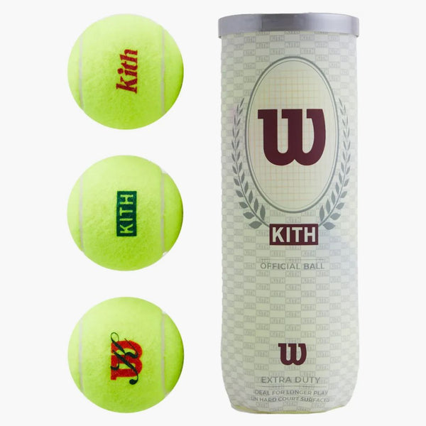 Kith X Wilson Regular Duty Tennis Ball Set Yellow