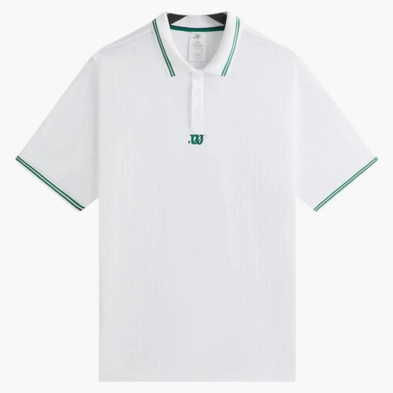 Kith X Wilson Renshaw Court Polo White