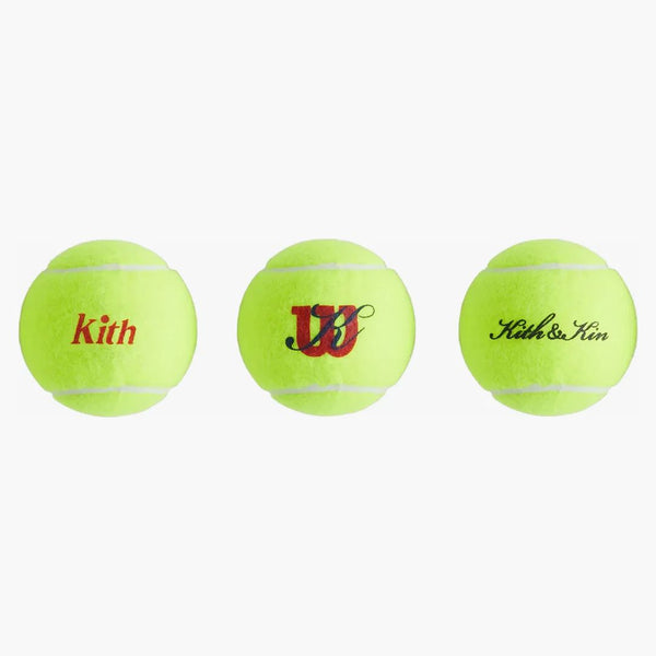 Kith X Wilson Tennis Ball (3 Pack) Yellow