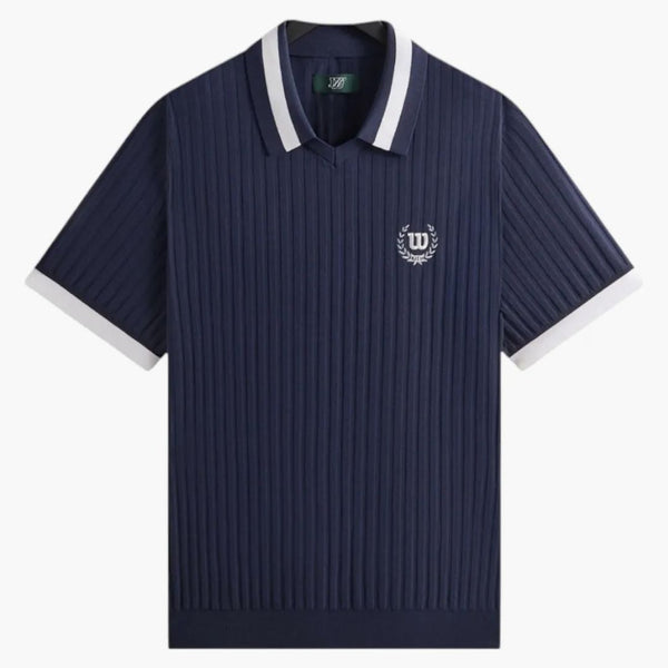 Kith X Wilson V-neck Polo Nocturnal