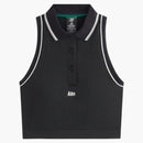 Kith X Wilson Women's Classic Cropped Polo Black