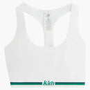 Kith X Wilson Women's Doubles Racerback Bra White