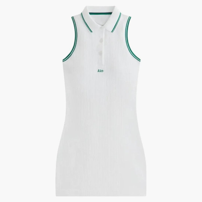 Kith X Wilson Women's Seamless Polo Dress White