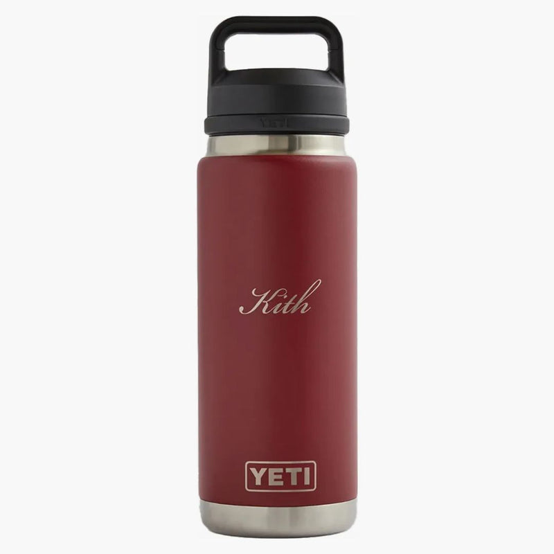 Kith x yeti 26 oz lahví sklizeň červená