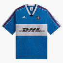 Kith X Adidas Football Dhl Express Jersey Blue Burst