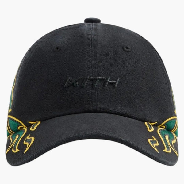 Kith X Adidas Football Flames Cap Black/green
