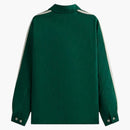 Kith X Adidas Football Jacquard Overshirt Green