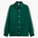 Kith X Adidas Football Jacquard Overshirt Green