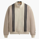 Kith X Adidas Football Track Traje Top Beige