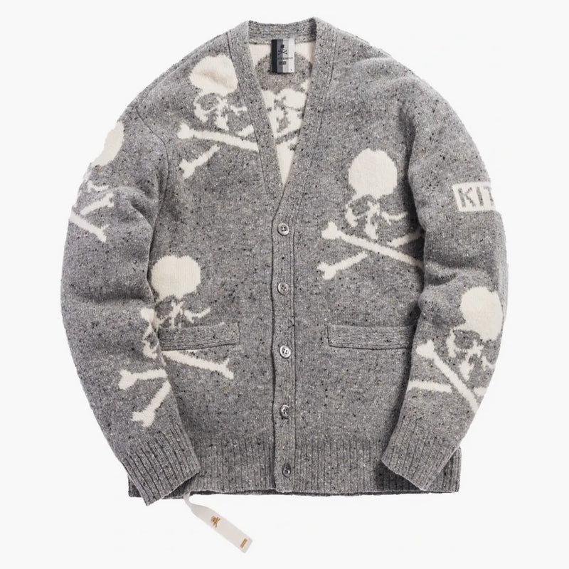 Kith X Mastermind World Knit Cardigan Turtle Dove