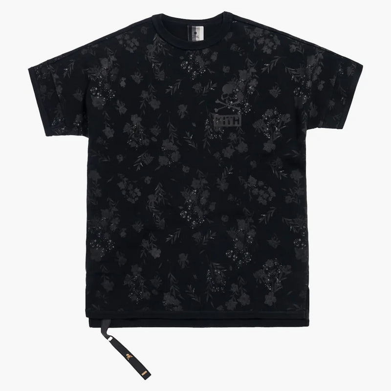 KITH X Mastermind World Reverse Floral Tea Black